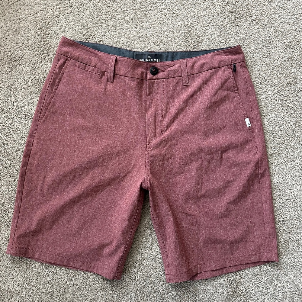 Quicksilver men’s amphibian shorts sz 32 NWOT